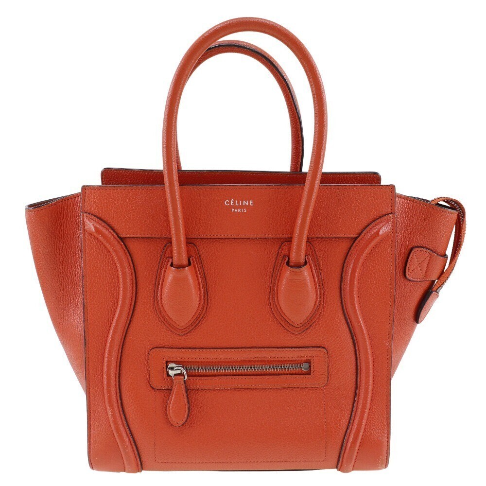 Celine Luggage Grainy Leather Micro